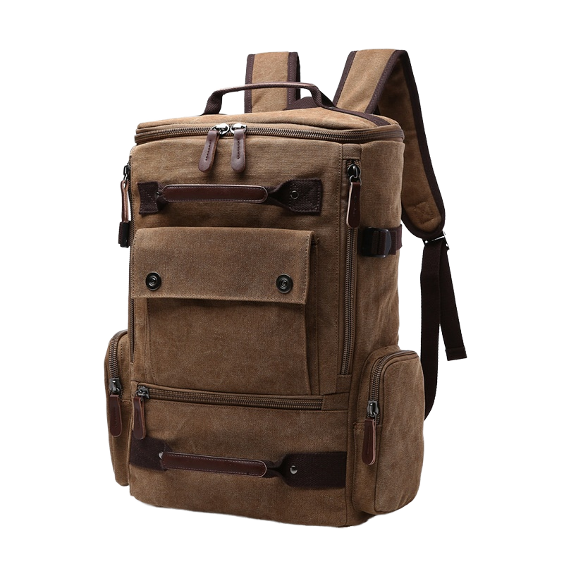 Large-capacity casual canvas travel backpack, vintage backpack Casual Sports Backpacks vintage Laptop Backpack Large-capacity casual canvas travel backpack, vintage backpack Casual Sports Backpacks vintage Laptop Backpack