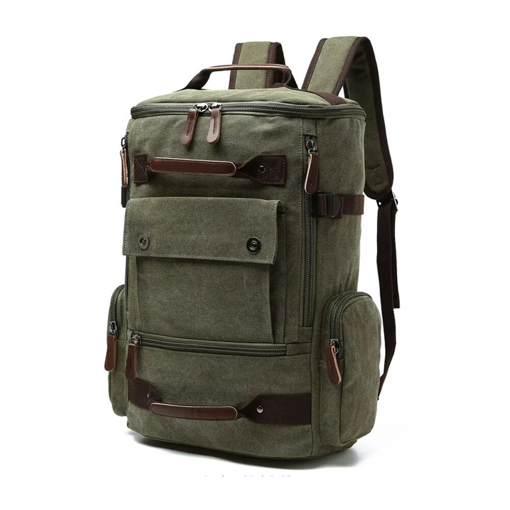 Large-capacity casual canvas travel backpack, vintage backpack Casual Sports Backpacks vintage Laptop Backpack Large-capacity casual canvas travel backpack, vintage backpack Casual Sports Backpacks vintage Laptop Backpack