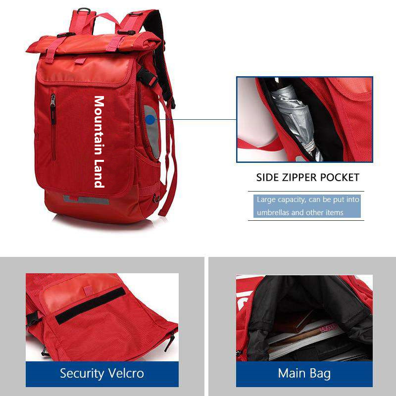 OZUKO Fashion Men 15.6 inch Laptop Backpack Water Repellent Schoolbag for Teenager Casual Student Backpacks Male Travel Mochila - OZUKO.CN (1)