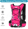 Hydration Backpack with 70oz Water Bladder 2 Waist Pouch 