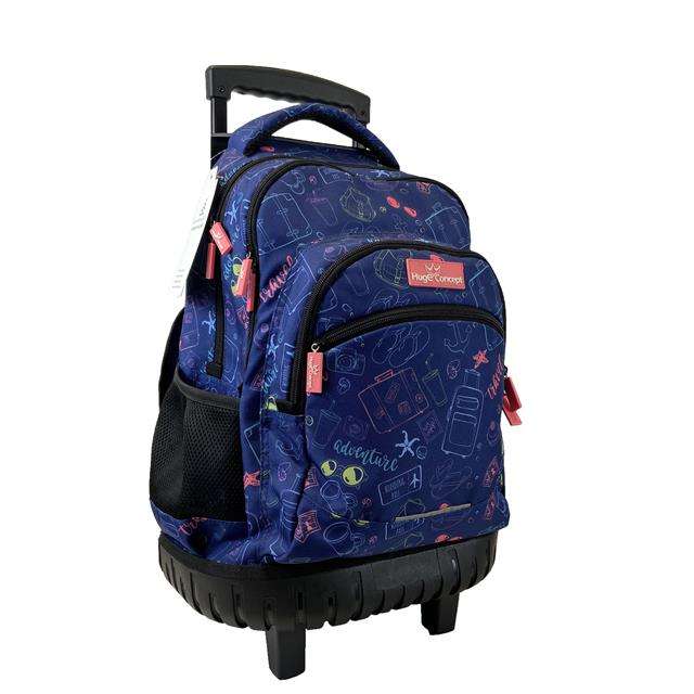 Luggage Bag Trolley Bag Customized Leopard School Backpacks 