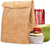  Reusable Freezable Brown Paper Snack bags 