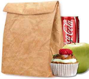  Reusable Freezable Brown Paper Snack bags 