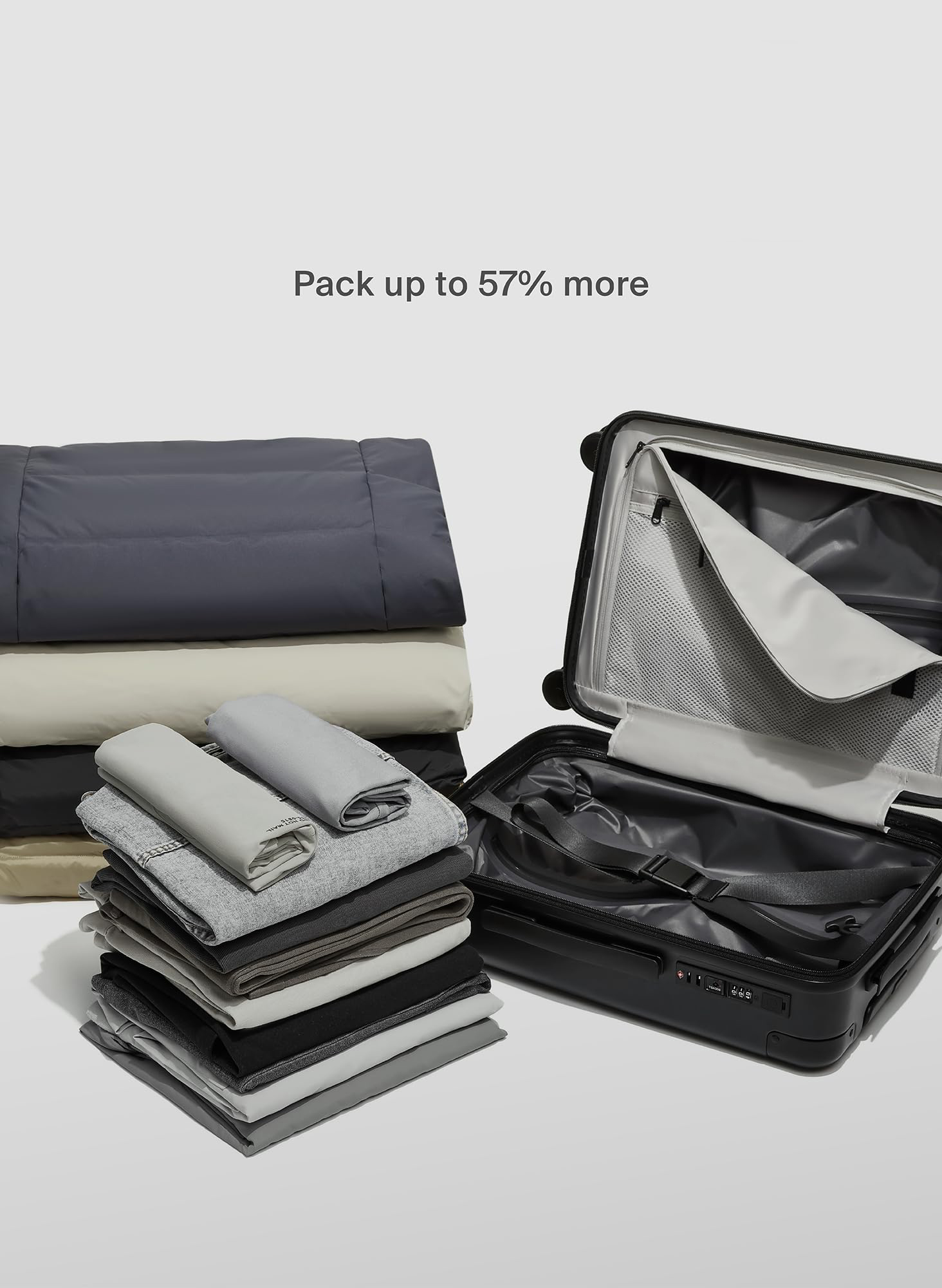 Air Vacuum Seal Suitcase Carry