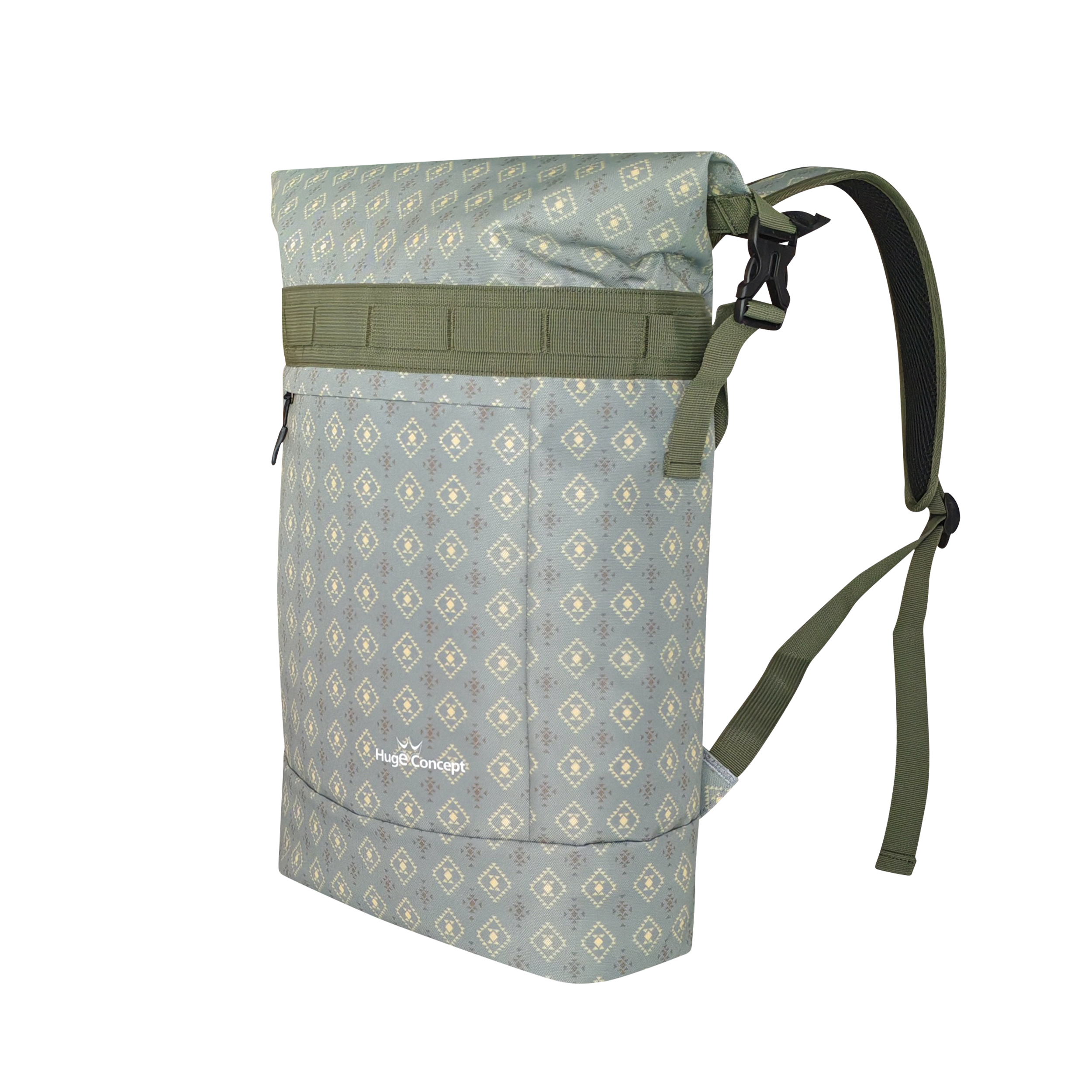 High Quality Durable Travel Roll Top Backpacks for business