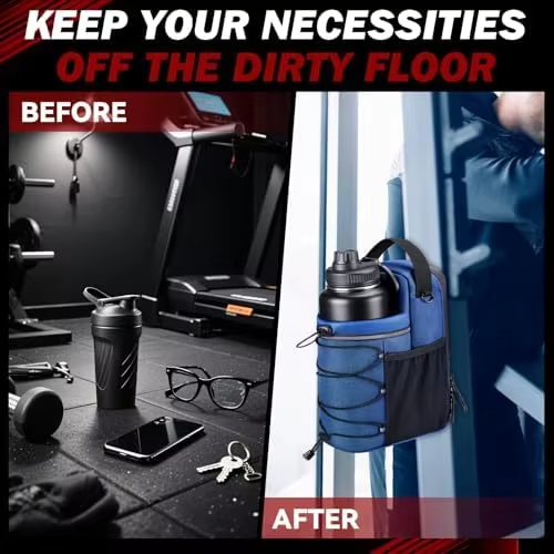 Magnetic Gym Bag Multiple Pockets