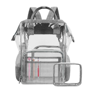 Transparent School Bag Bookbag Stadium Bag