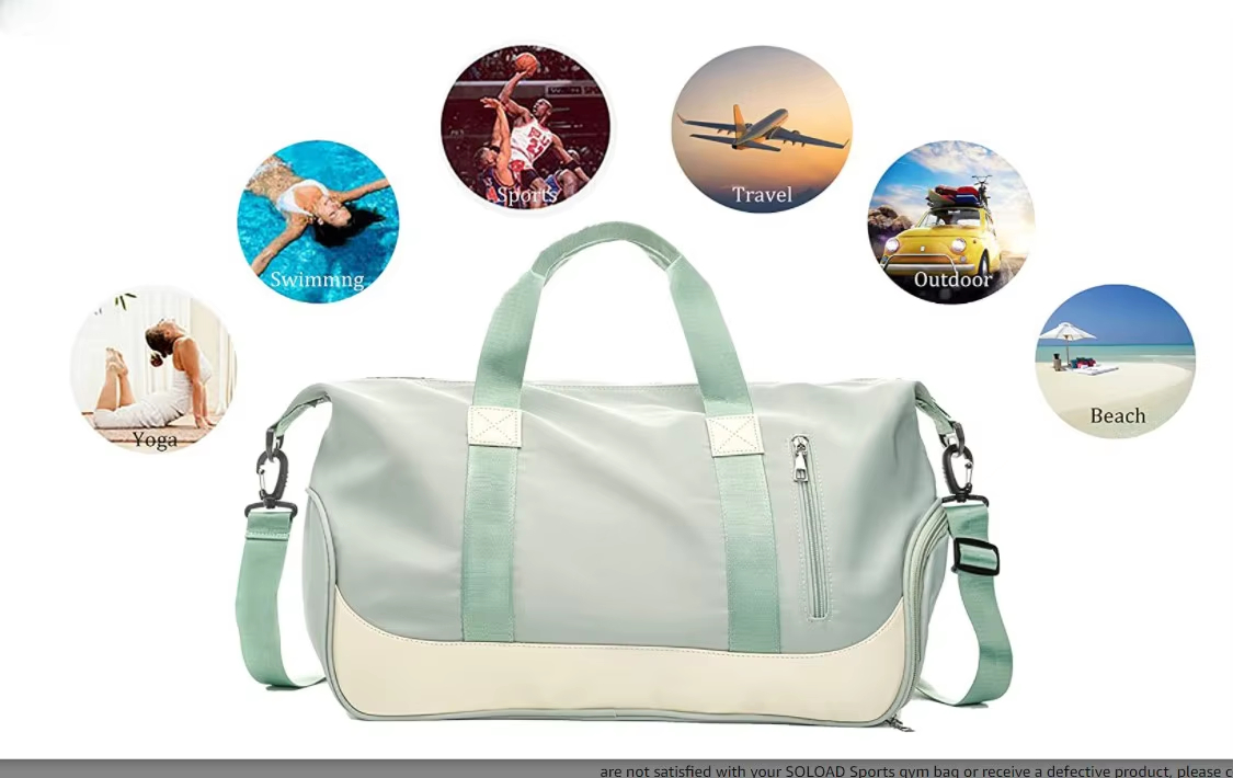  Yoga Bag With Shoe Compartment