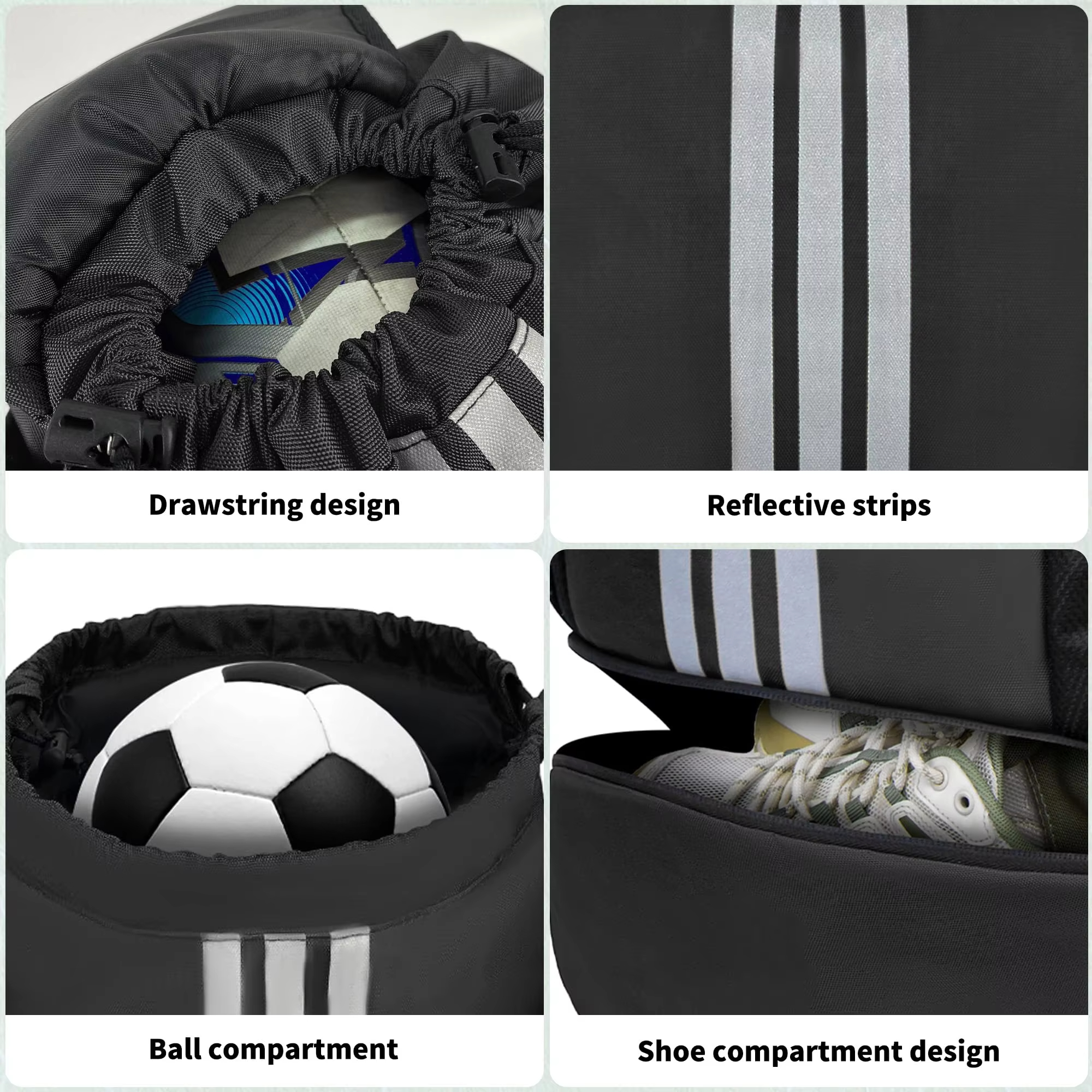  Sports Bag Draw String Bags 