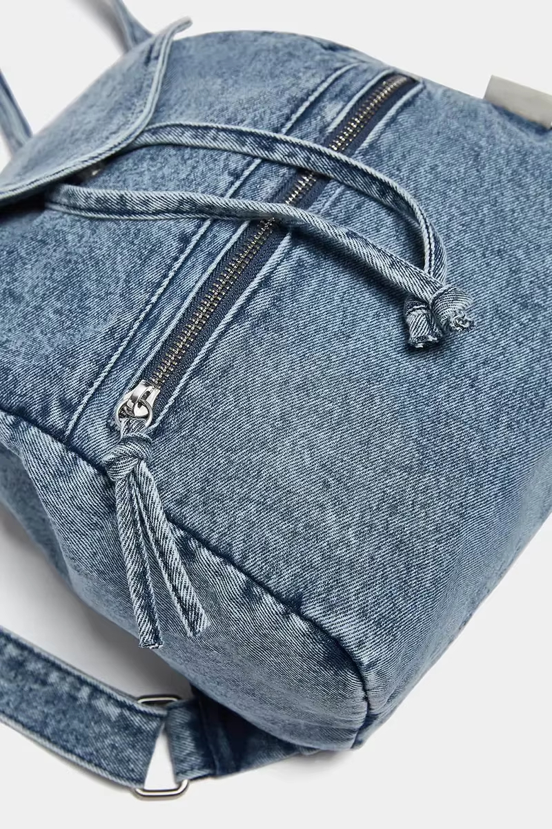 Durable Casual Denim Student Computer Bag