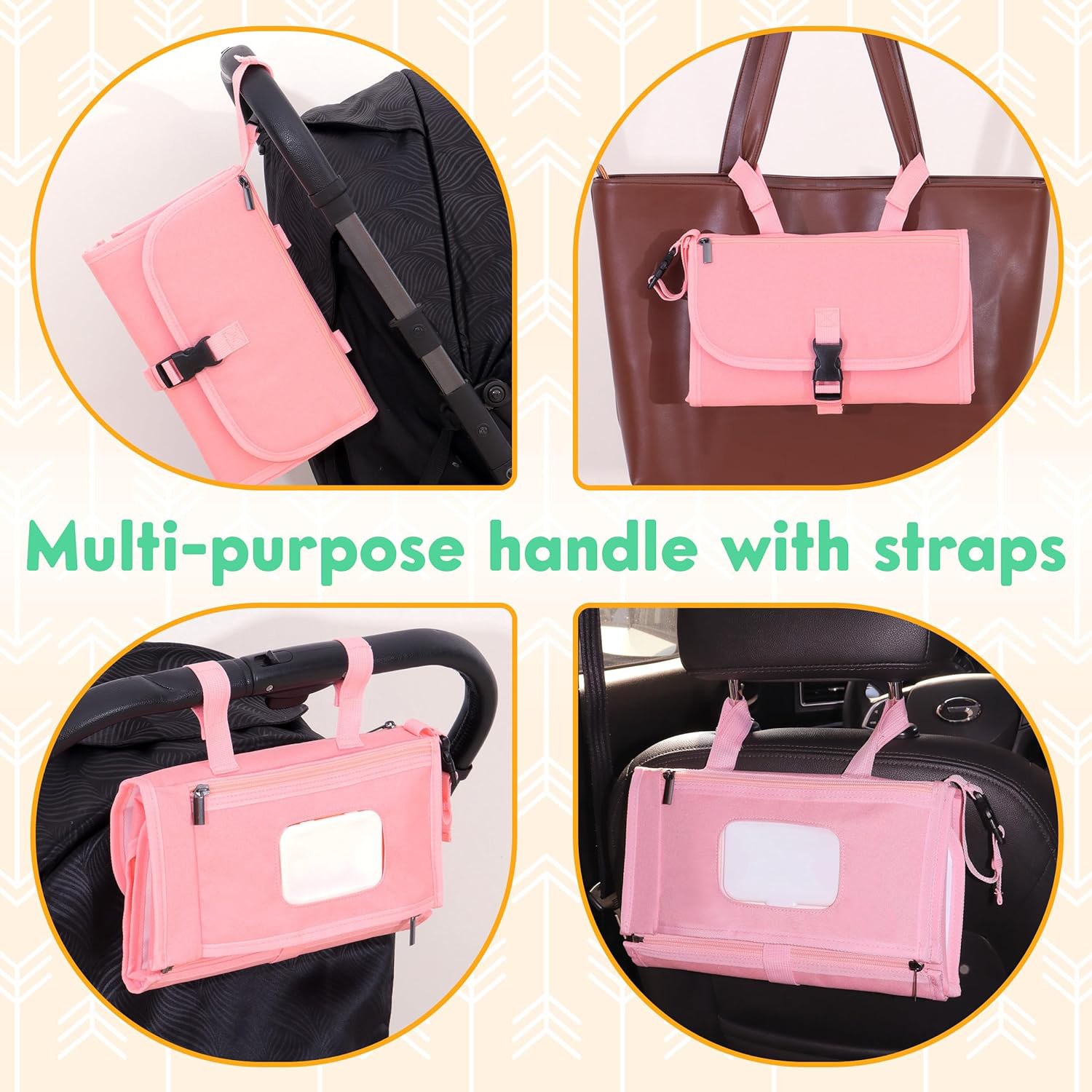 Portable Baby Diaper Bags