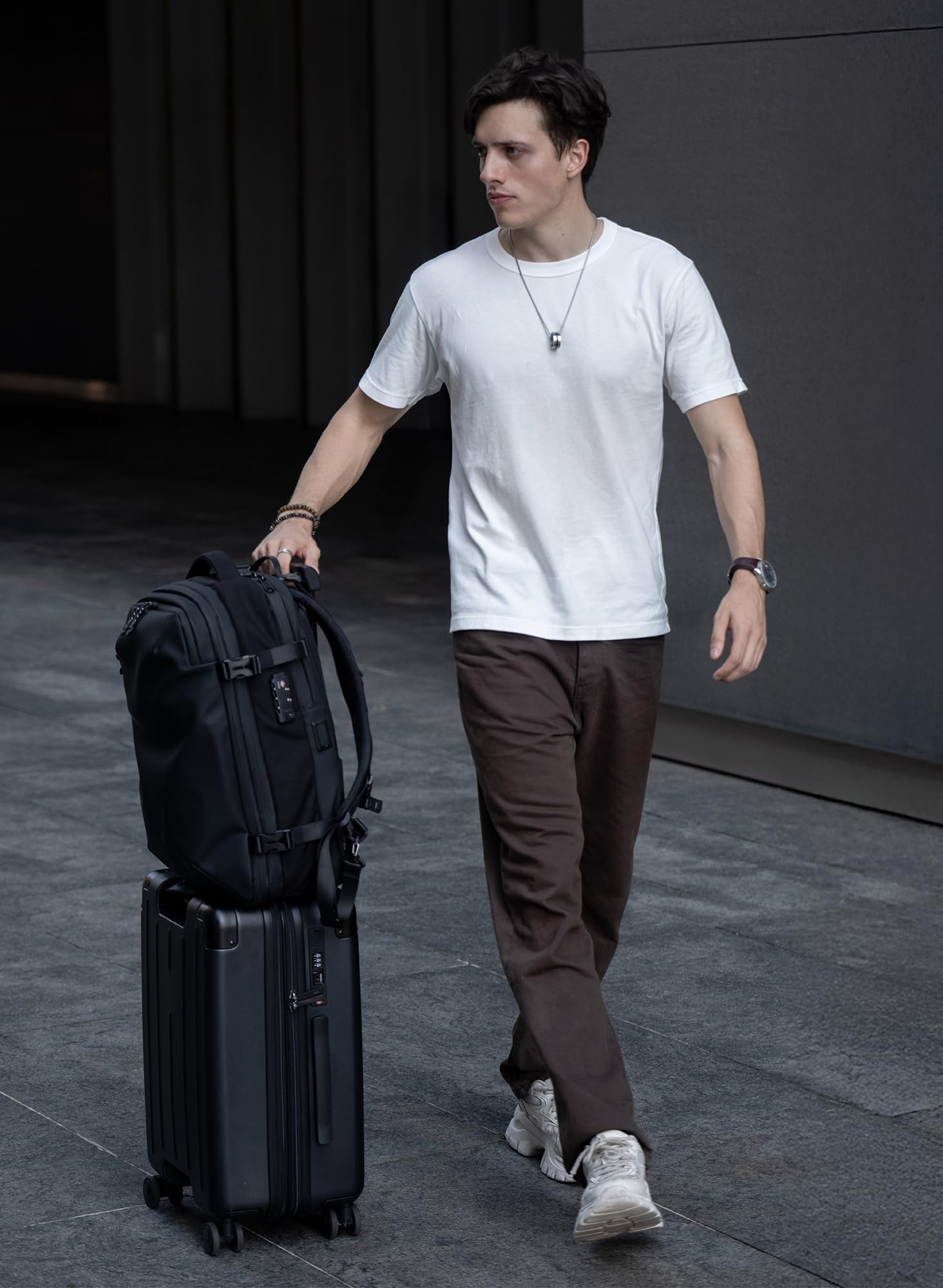 50L Capacity (1 Vacuum Bag) Aircabin&trade; Matte Black-09