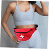 Sport Outdoor Red Emergency Medical Kit Crossbody Bag Portable Empty First Aid Kit Fanny Pack
