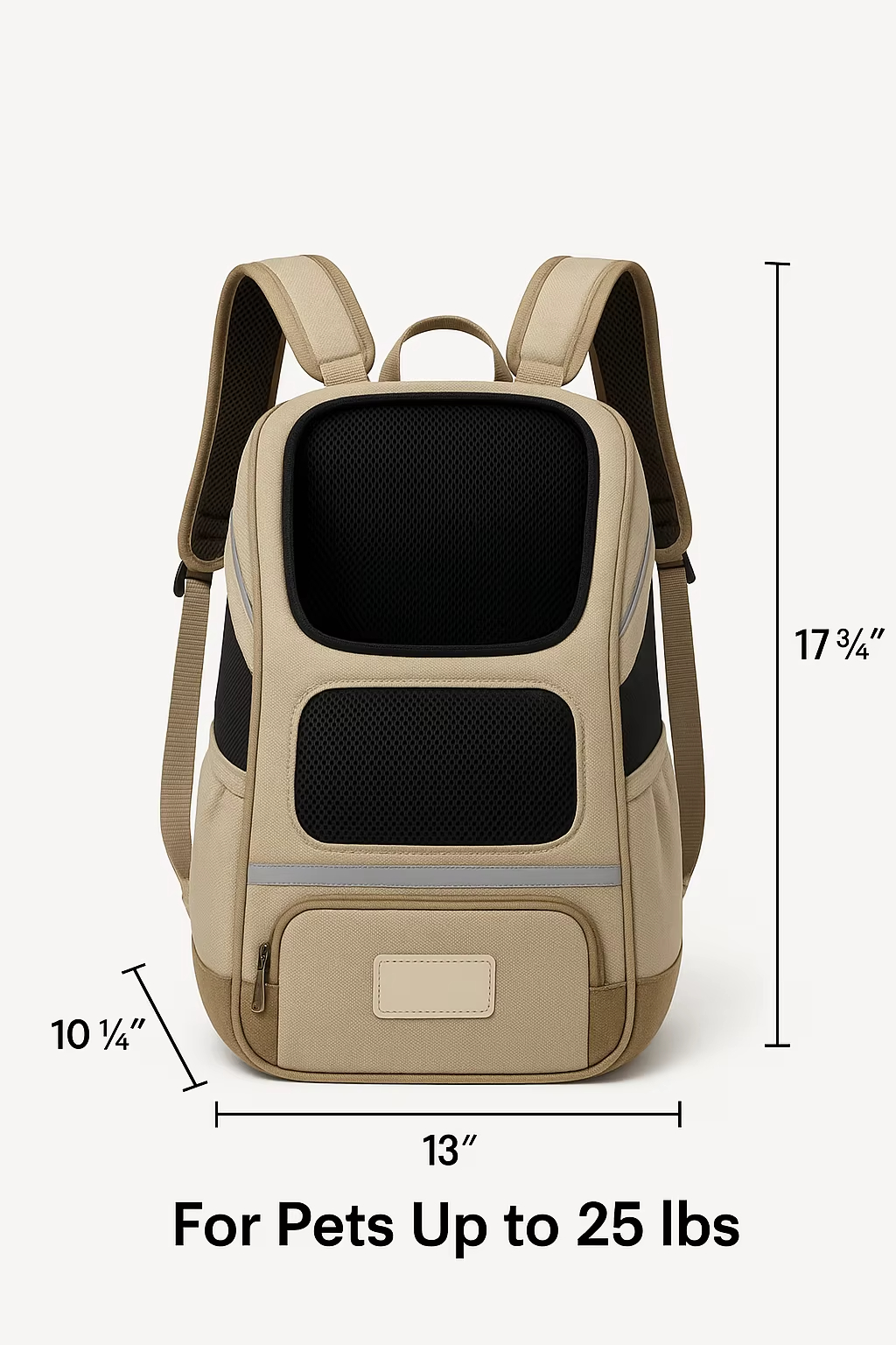 Pet Backpack - Large Capacity, Breathable