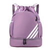 Student Backpack Drawstring Bag Shoe Compartment