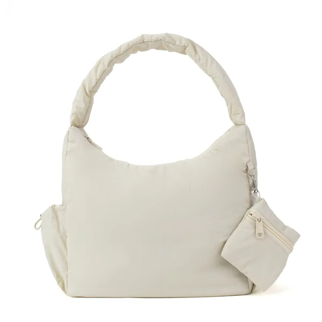  Soft Handle Customized Fashion Puffy Tote Bag