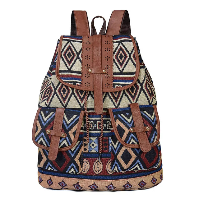  Ethnic Style Backpack Fashionable And Unique