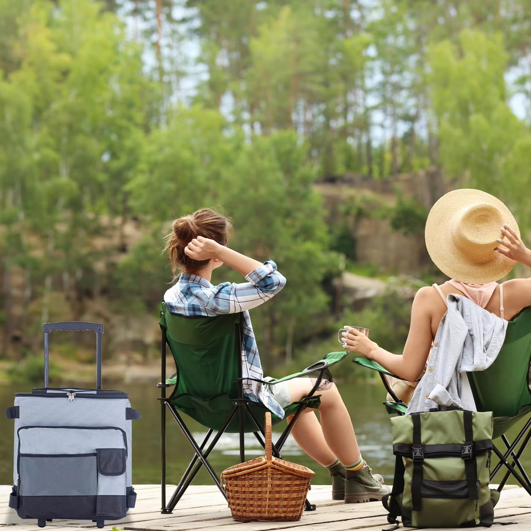  Insulated Cooler Bag With Wheels