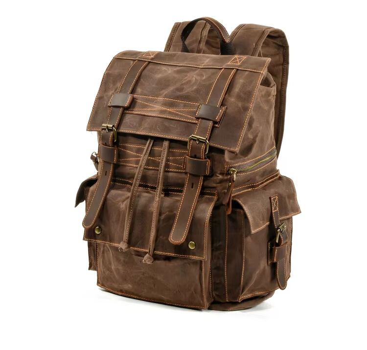 Retro Backpack Canvas Travel Backpack