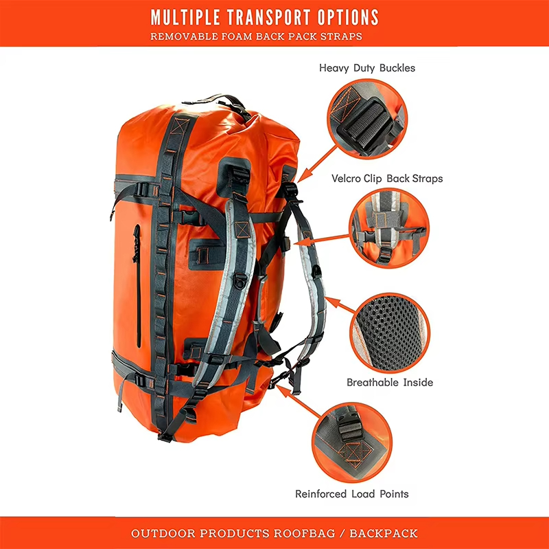 Extra Large Waterproof Duffel Bag 