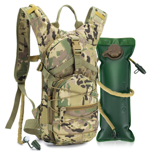 Mountain tactical hydration backpack with water bladder 