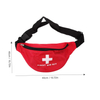 Sport Outdoor Red Emergency Medical Kit Crossbody Bag Portable Empty First Aid Kit Fanny Pack
