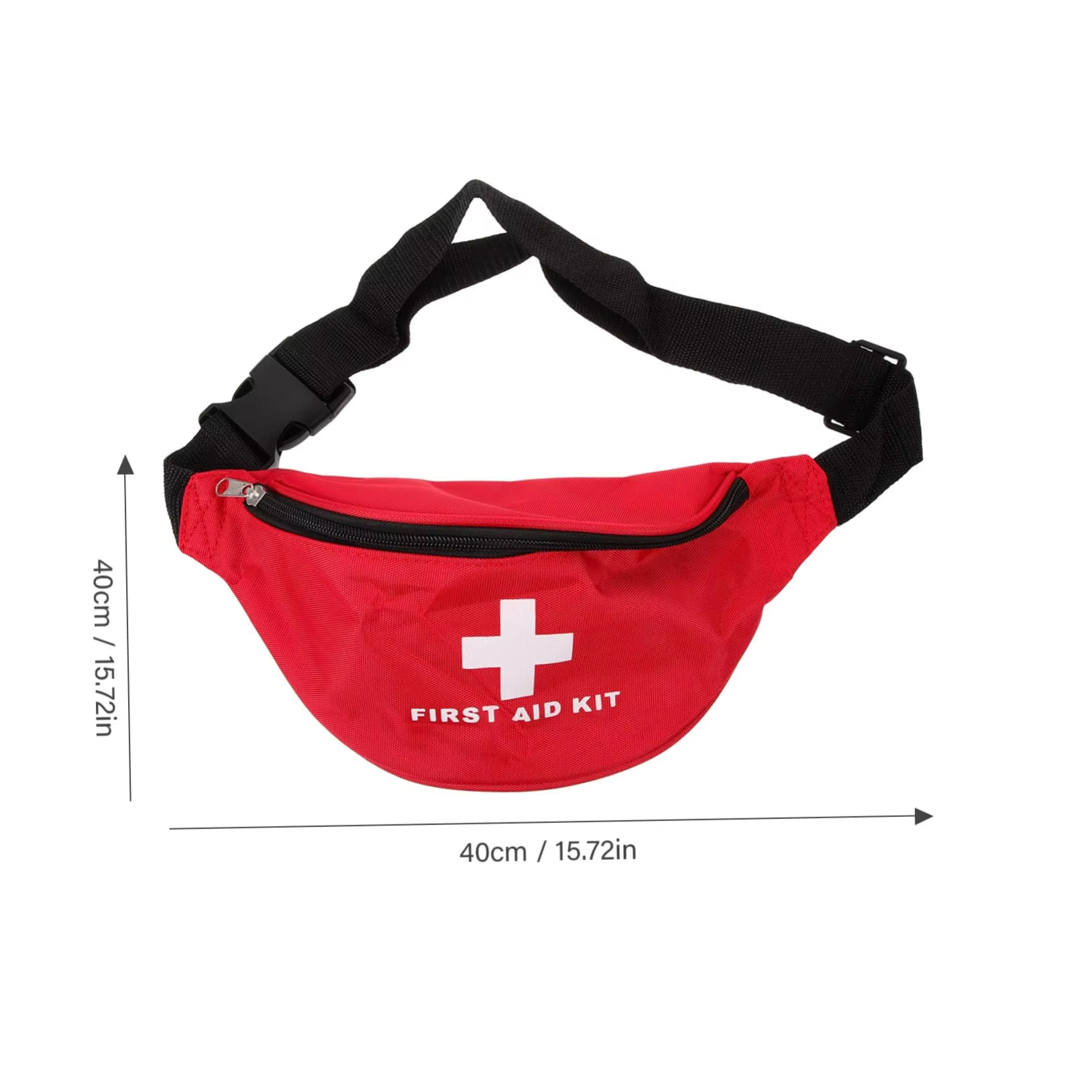 Sport Outdoor Red Emergency Medical Kit Crossbody Bag Portable Empty First Aid Kit Fanny Pack