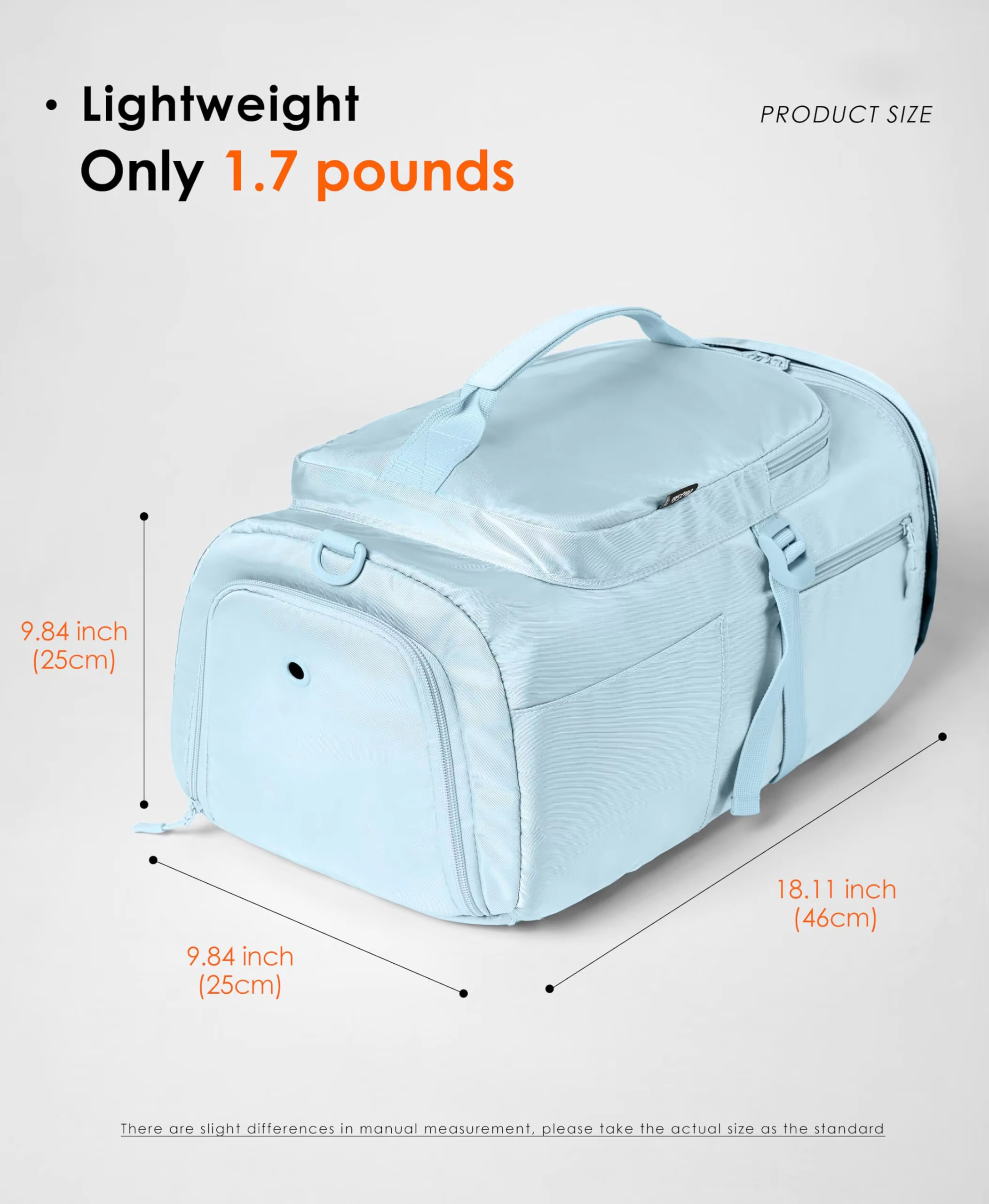 Gym Backpack With Shoe Compartment Multiple Pockets 