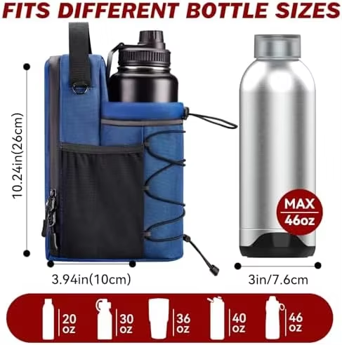 Magnetic Gym Bag Multiple Pockets