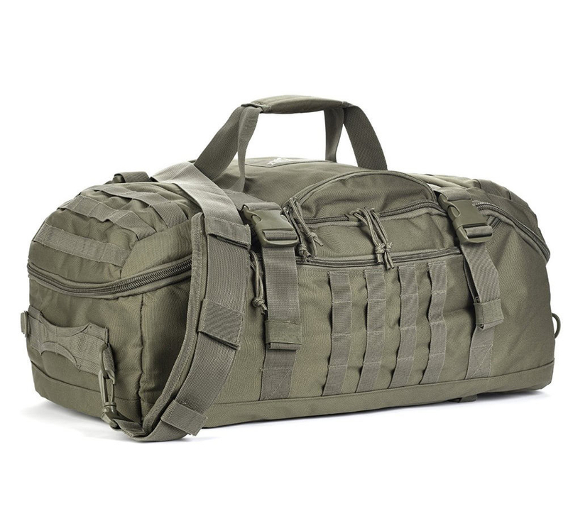 60L Waterproof Convertible Tactical Duffel backpack for outdoor