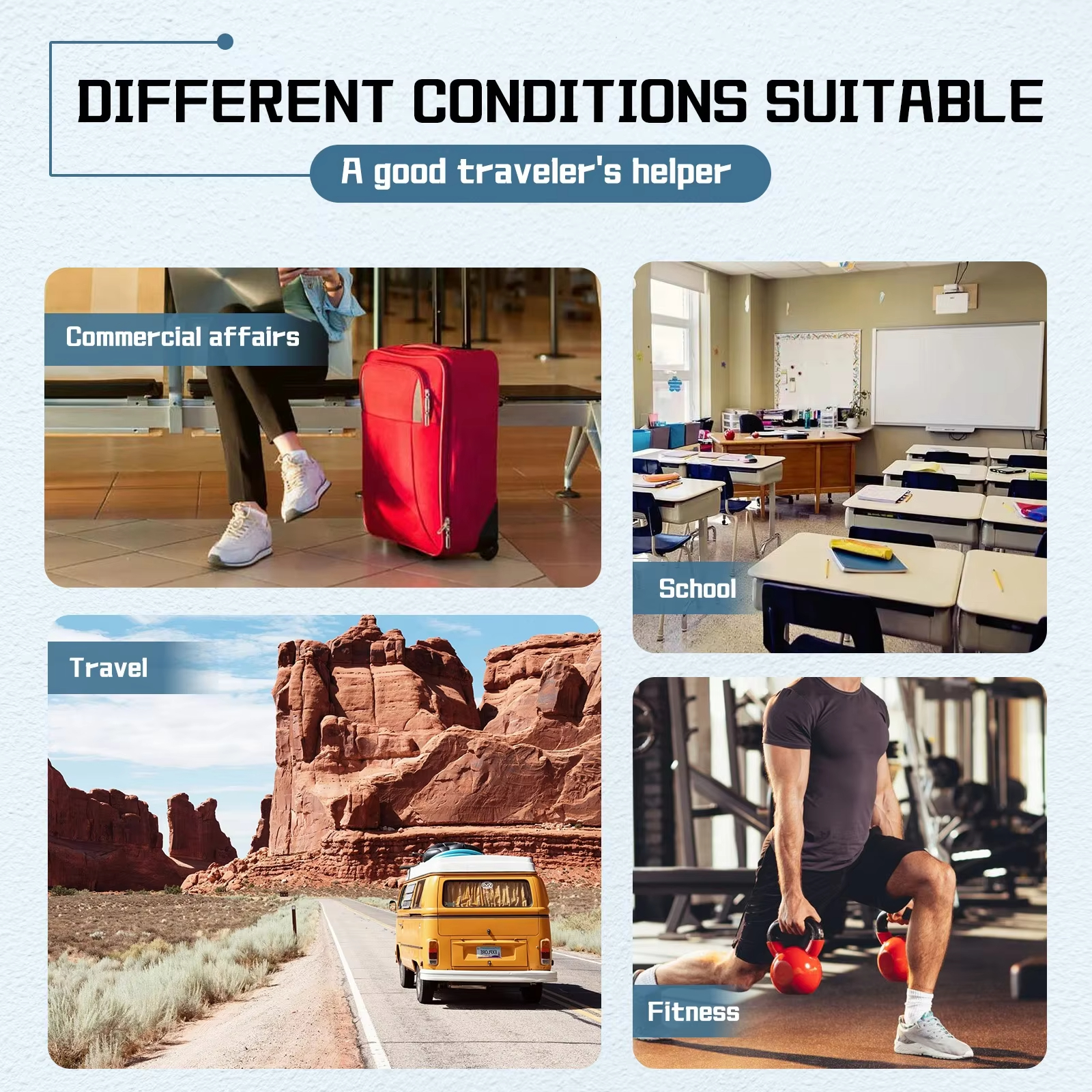 Multi-functional Travel Backpack