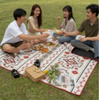  Picnic Blanket with Custom Printed Design