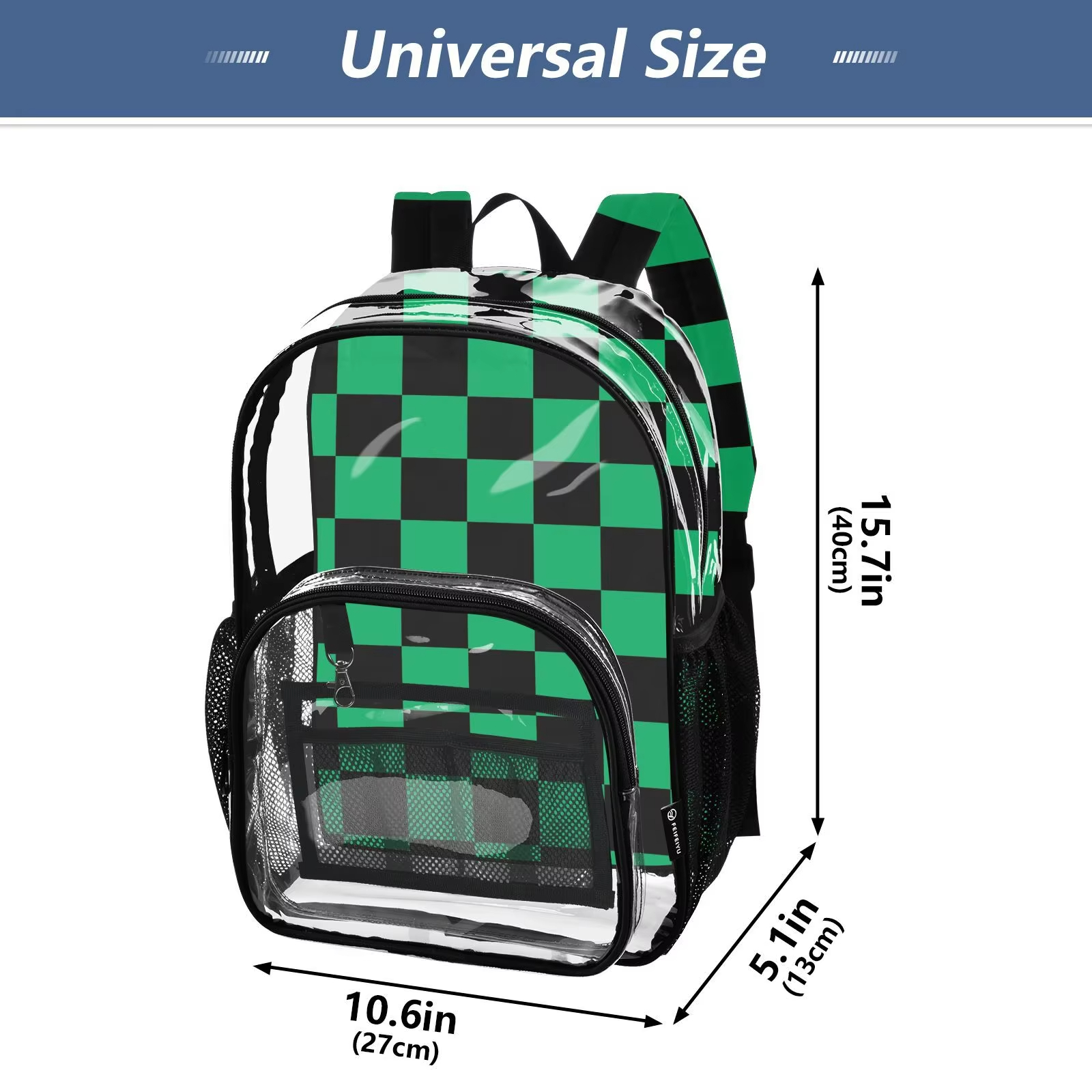 Pvc Transparent School Backpack 