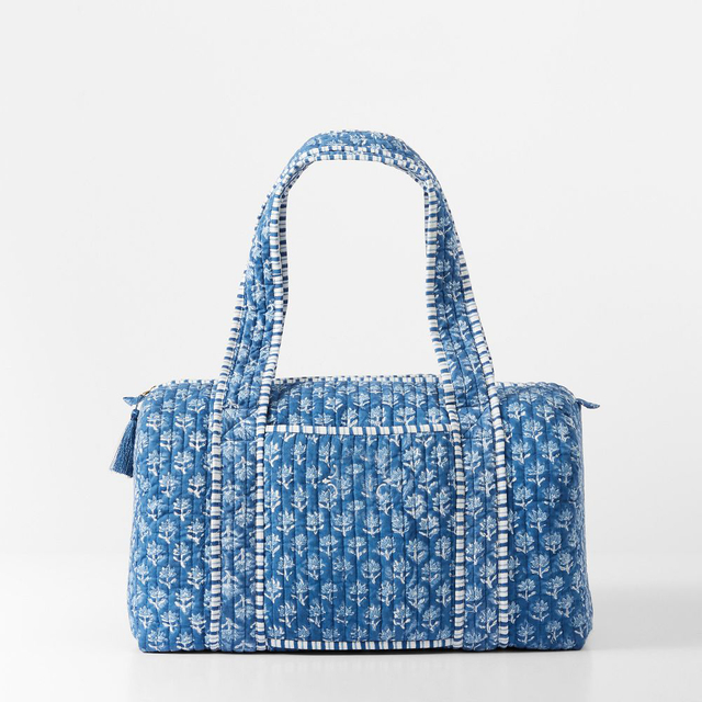 Flower Pattern Luggage Bag