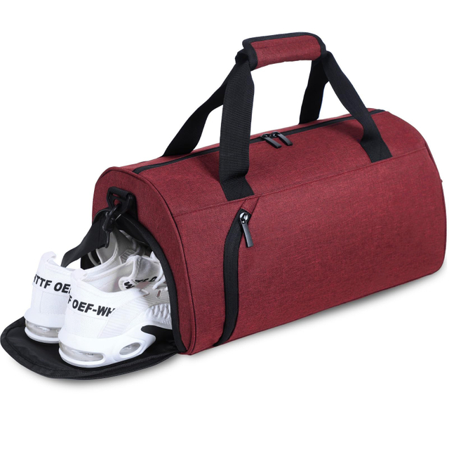  Sports Duffle Bag Shoe Compartment 