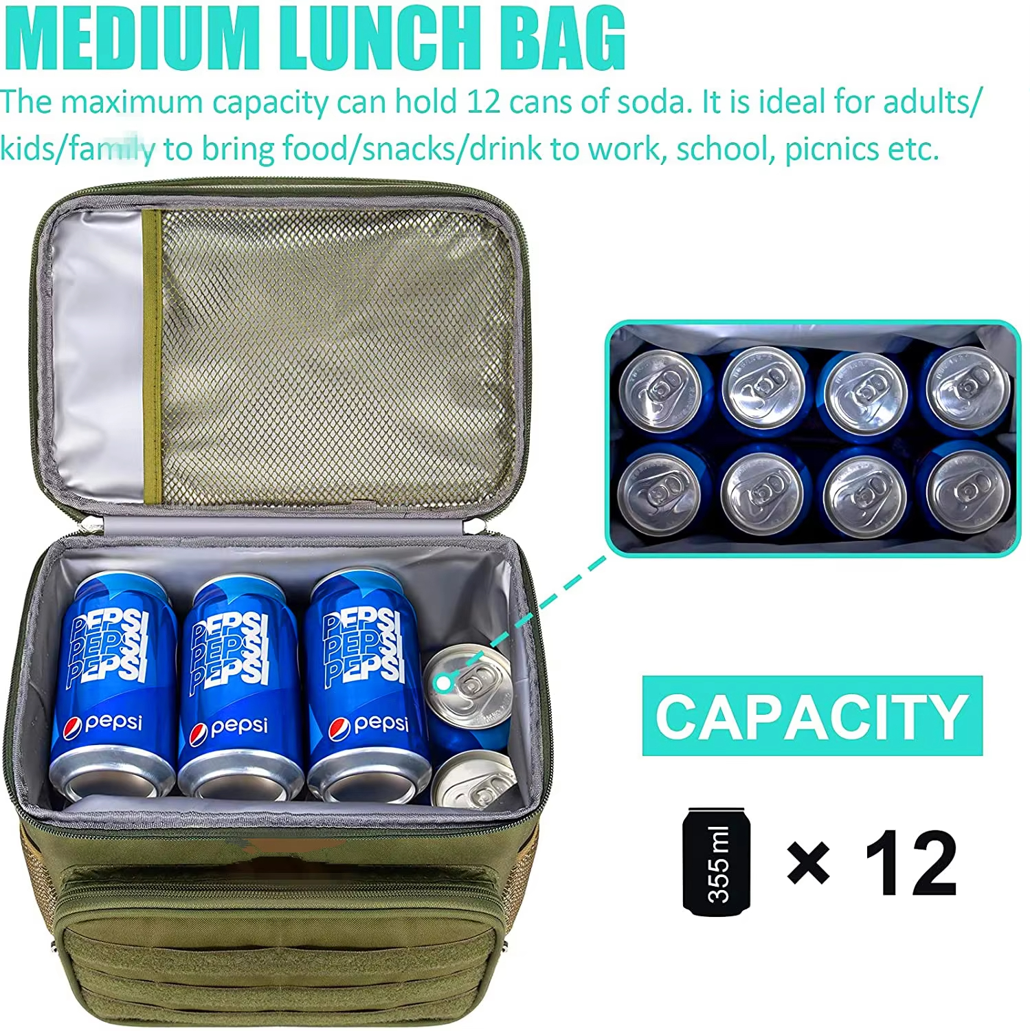 Insulated Soft Cooler Backpack