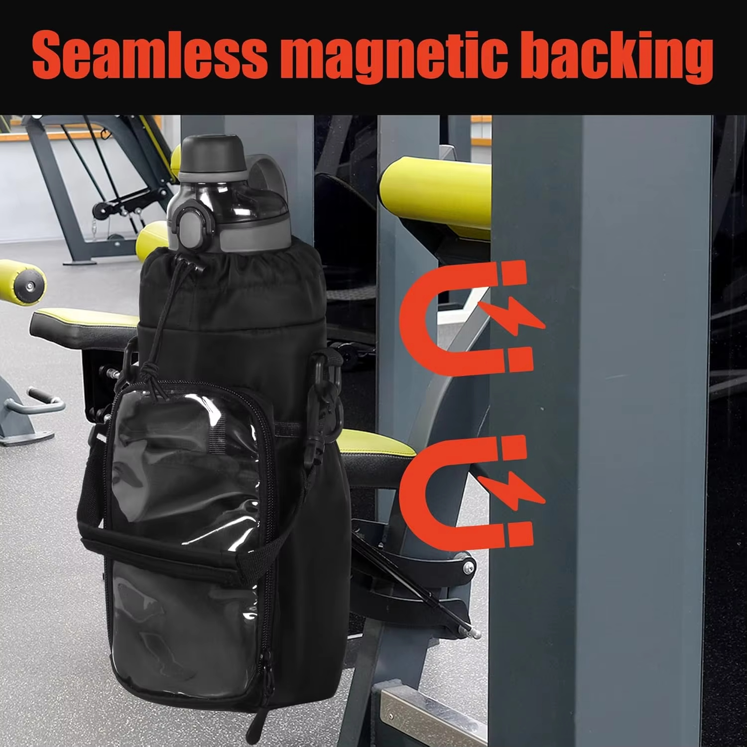 Magnetic Crossbody Gym Sling Bag