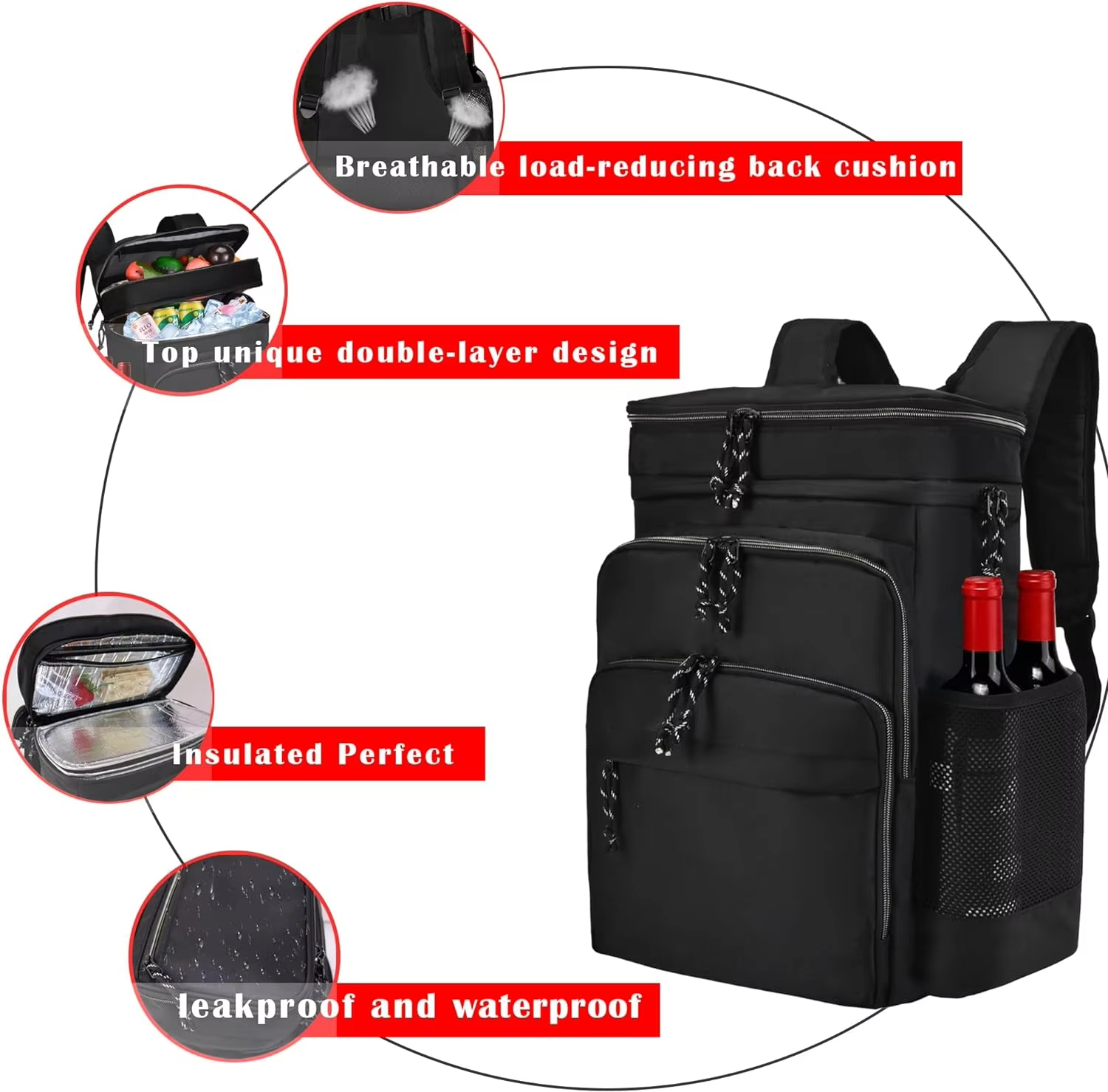 Picnic Lunch Bag Custom Insulated