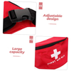 Sport Outdoor Red Emergency Medical Kit Crossbody Bag Portable Empty First Aid Kit Fanny Pack