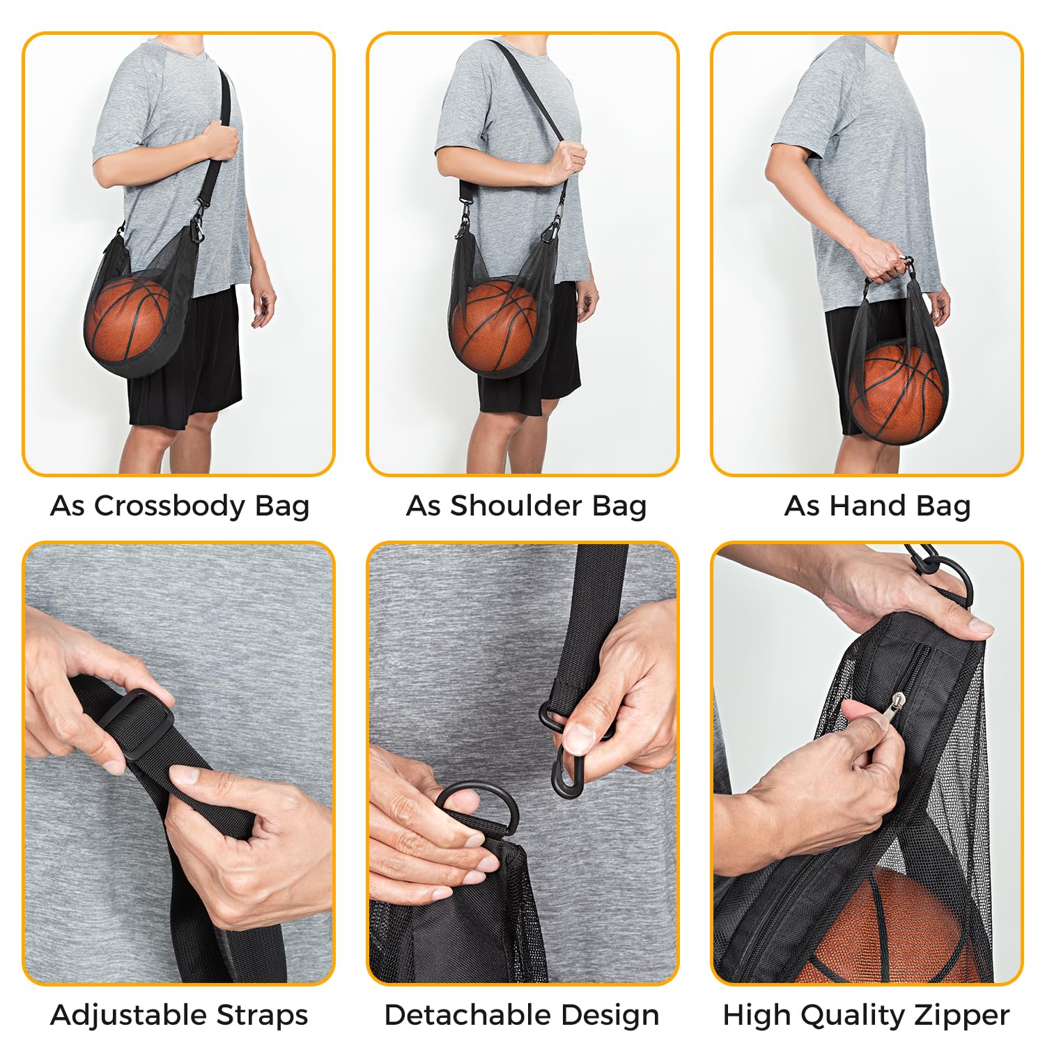  Crossbody Net Single Ball