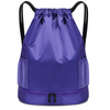 Waterproof Drawstring Backpack With Shoe Compartment for Swimming
