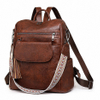  Fashion PU Leather Backpack 