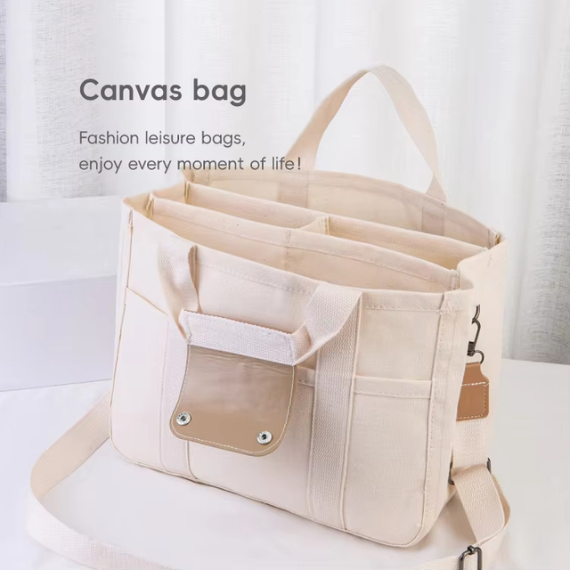  Fashion Crossbody Canvas Tote Bag