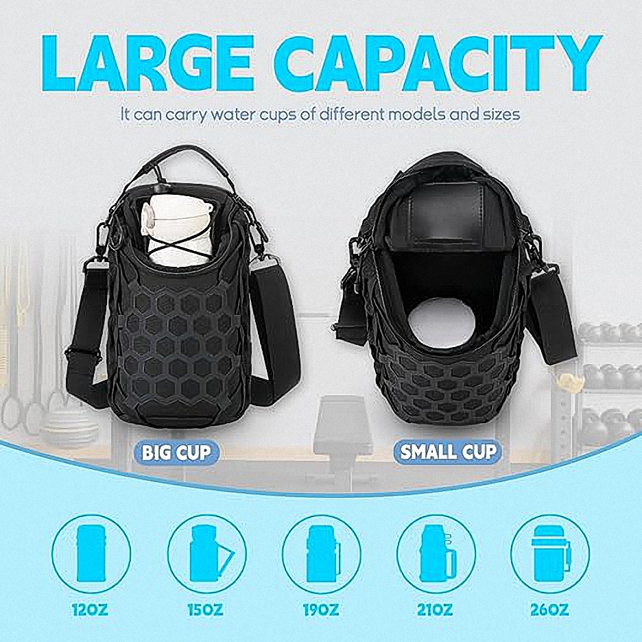 Magnetic Gym Bag, Crossbody Bag