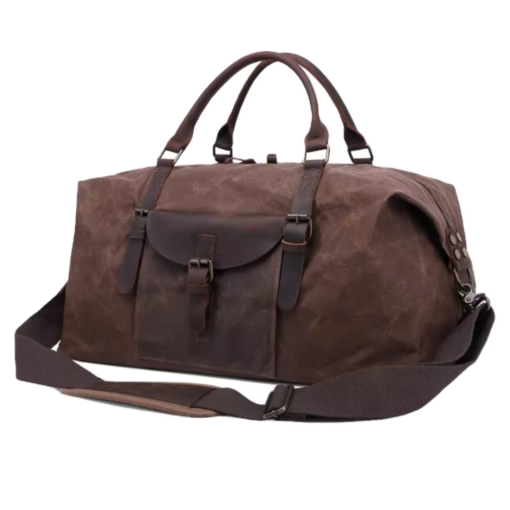 Waterproof Canvas Weekend Bag Luggage Bag 