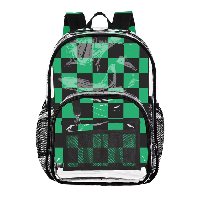 Pvc Transparent School Backpack 