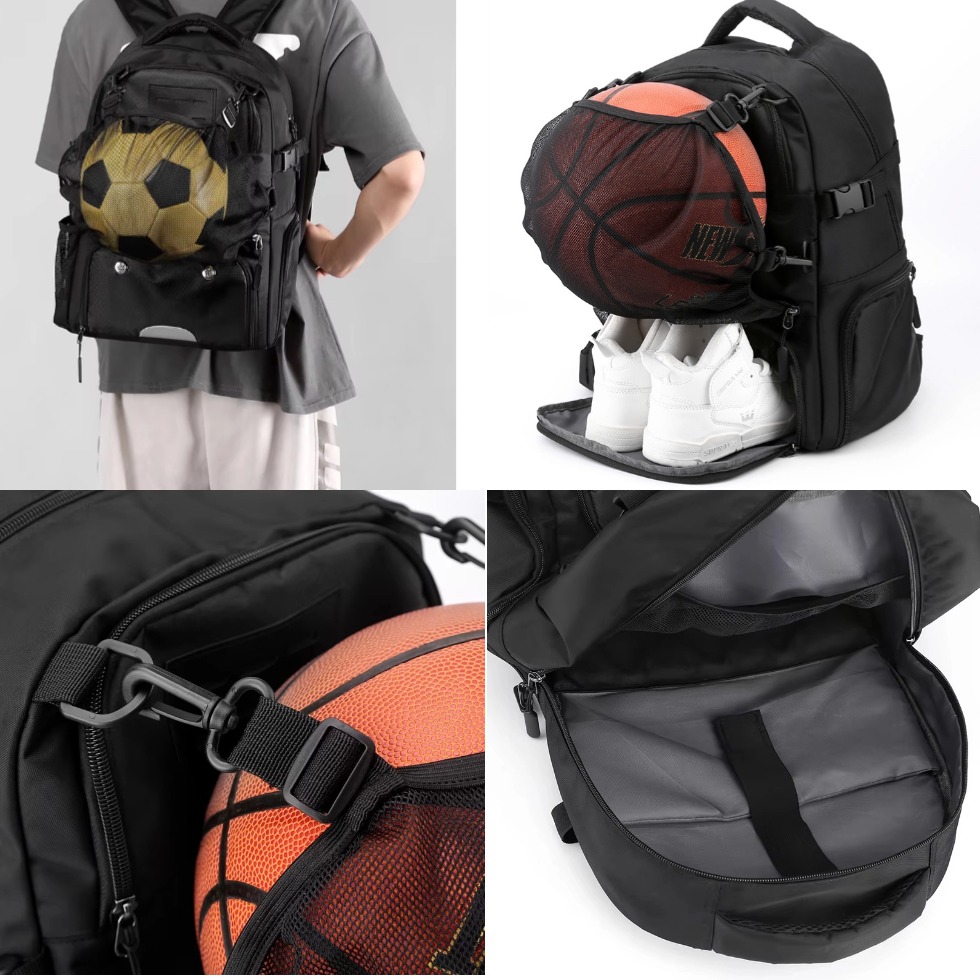  Student Backpack with Shoes Compartment Gym Sports
