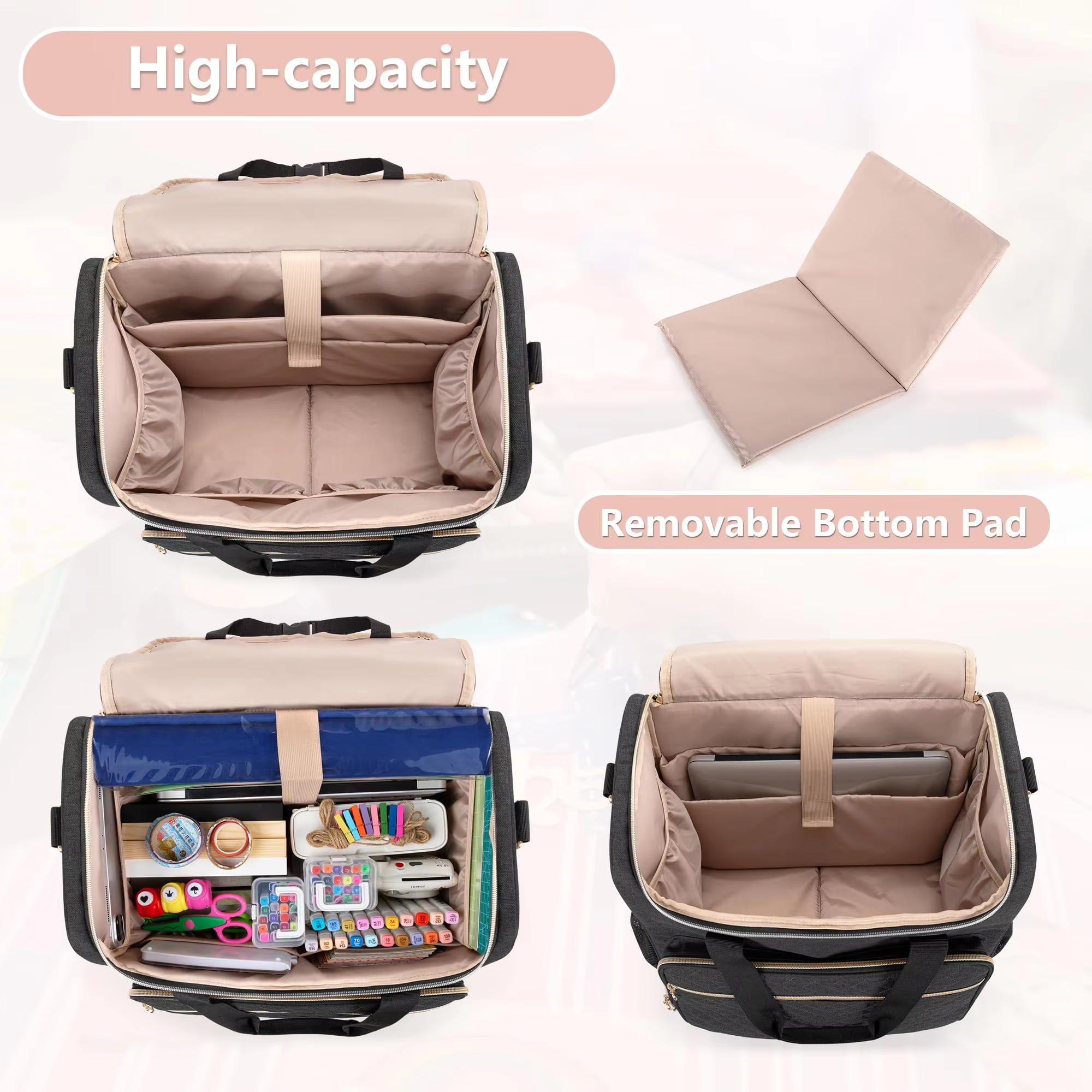 Rolling Bag Detachable Travel Features