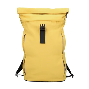  Roll Top Laptop Backpack Students' School Bag