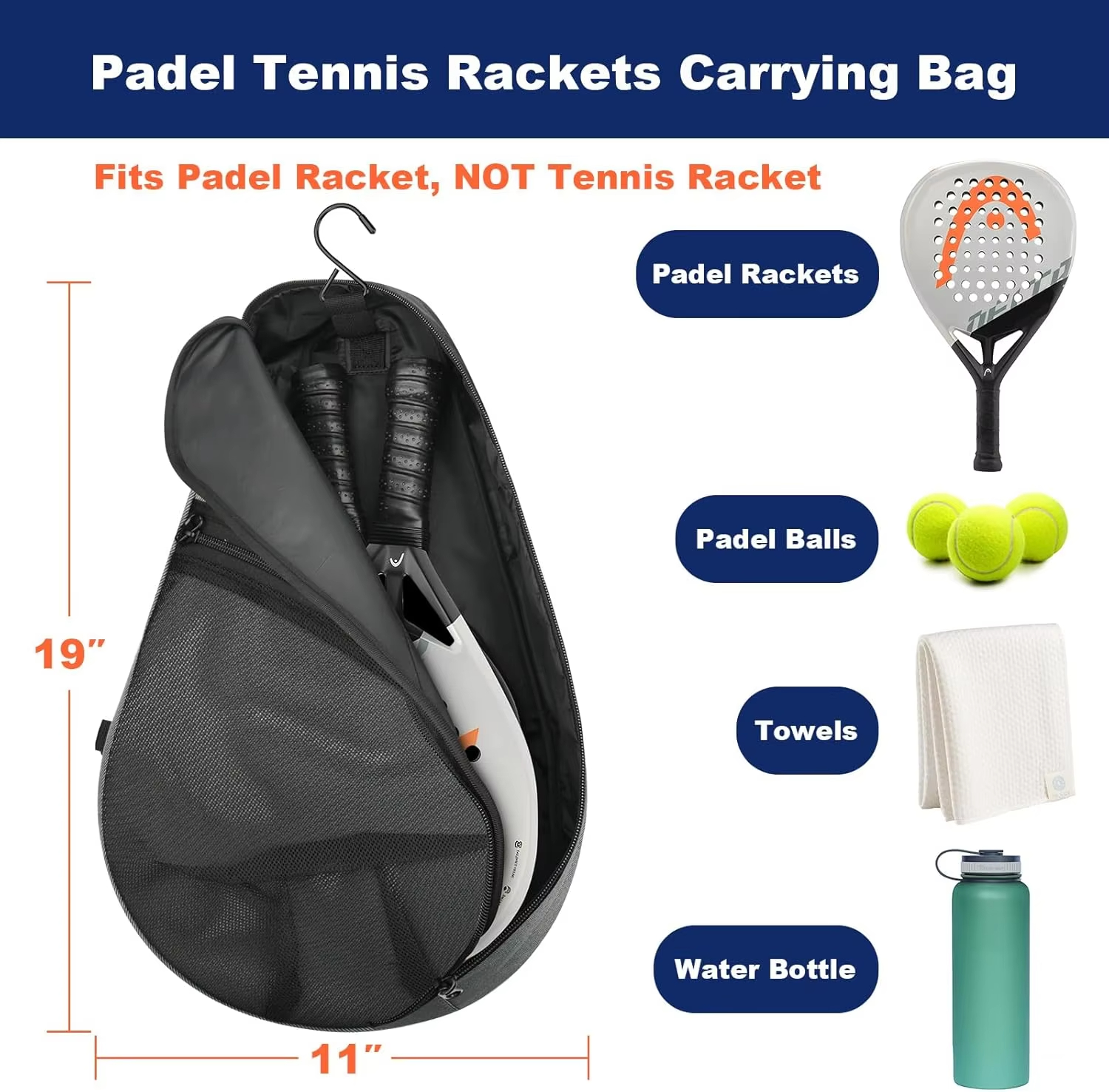  Sport Backpack Racket Storage Backpack